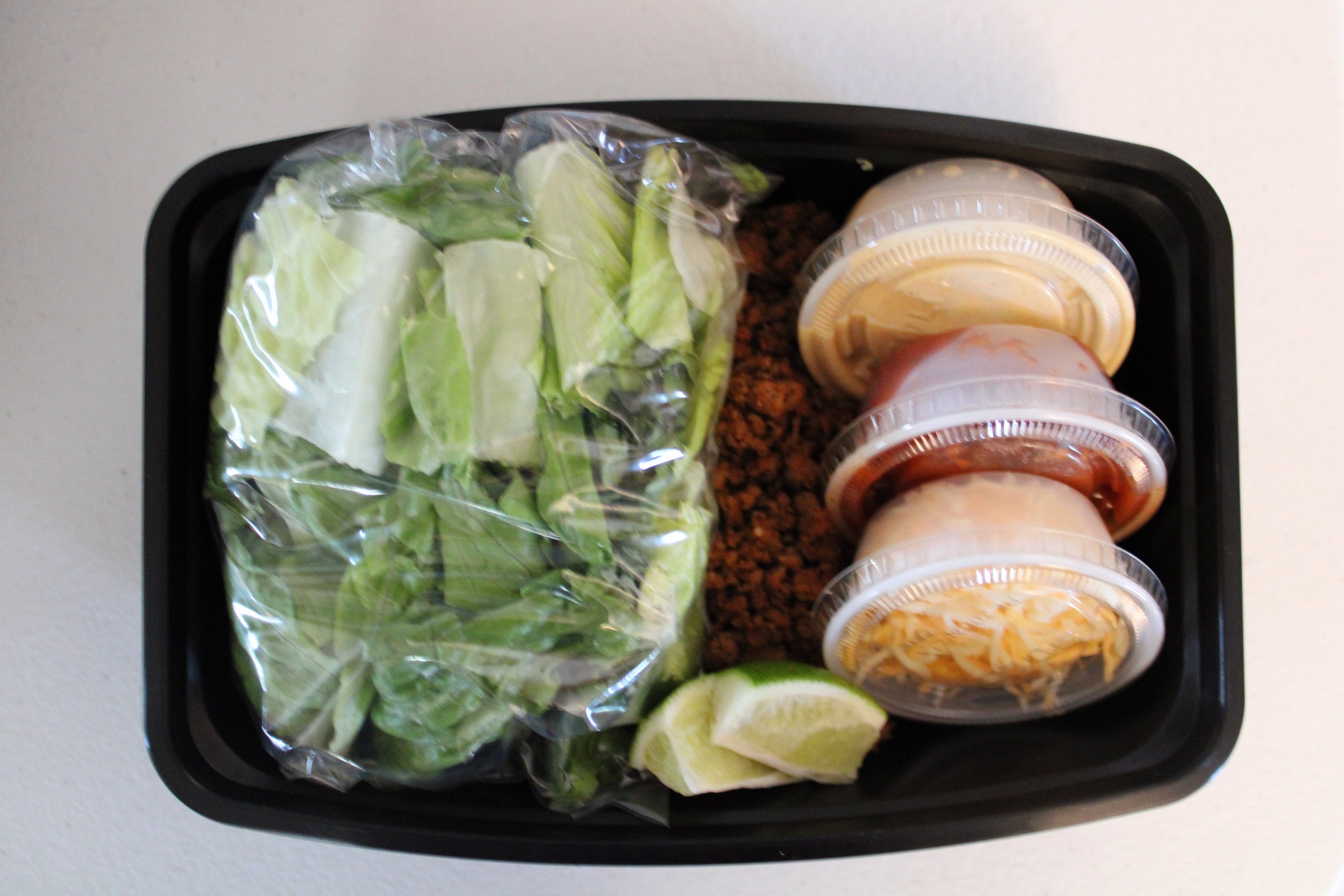 Taco Salad Kit Single Serving A Full Plate